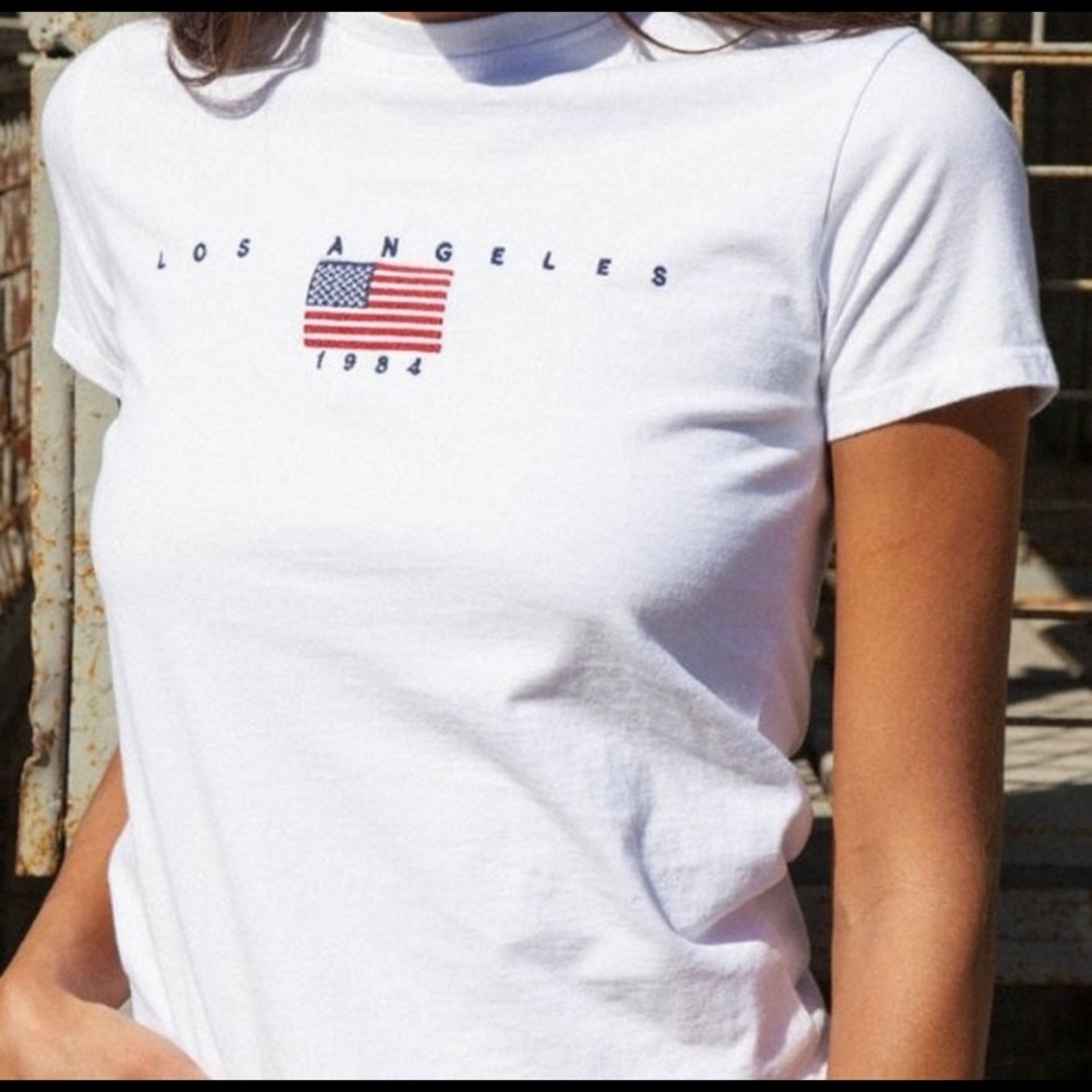 american flag brandy melville tee